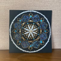 曼荼羅アート原画　【Opal　〜オパール〜】