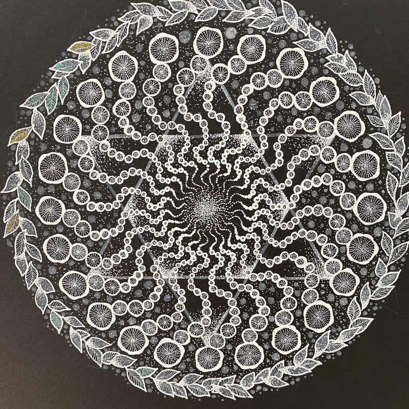 曼荼羅アート 〜【祈り】〜 | HiNoRia