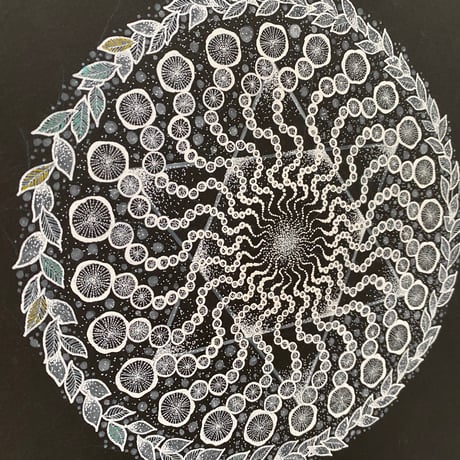 曼荼羅アート　〜【祈り】〜