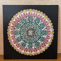 曼荼羅アート原画　【開華】