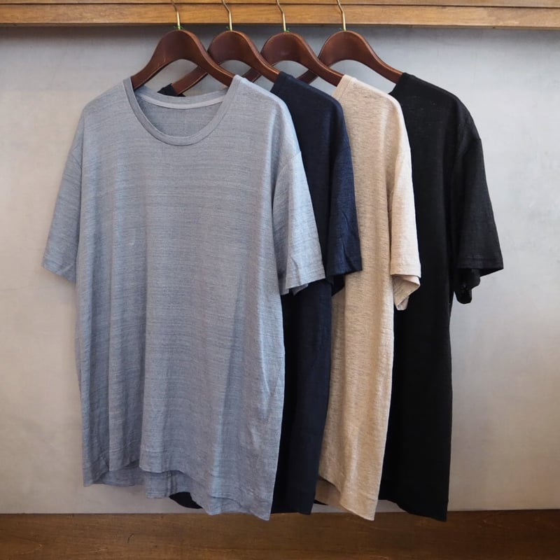 suzuki takayuki] linen t-shirt (S251-19) | CAF