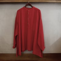 [suzuki takayuki] gauze pullover blouse (A261-04)