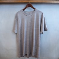 [suzuki takayuki] linen t-shirt (S262-19)