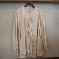 [suzuki takayuki] ruffled blouse (S261-06)