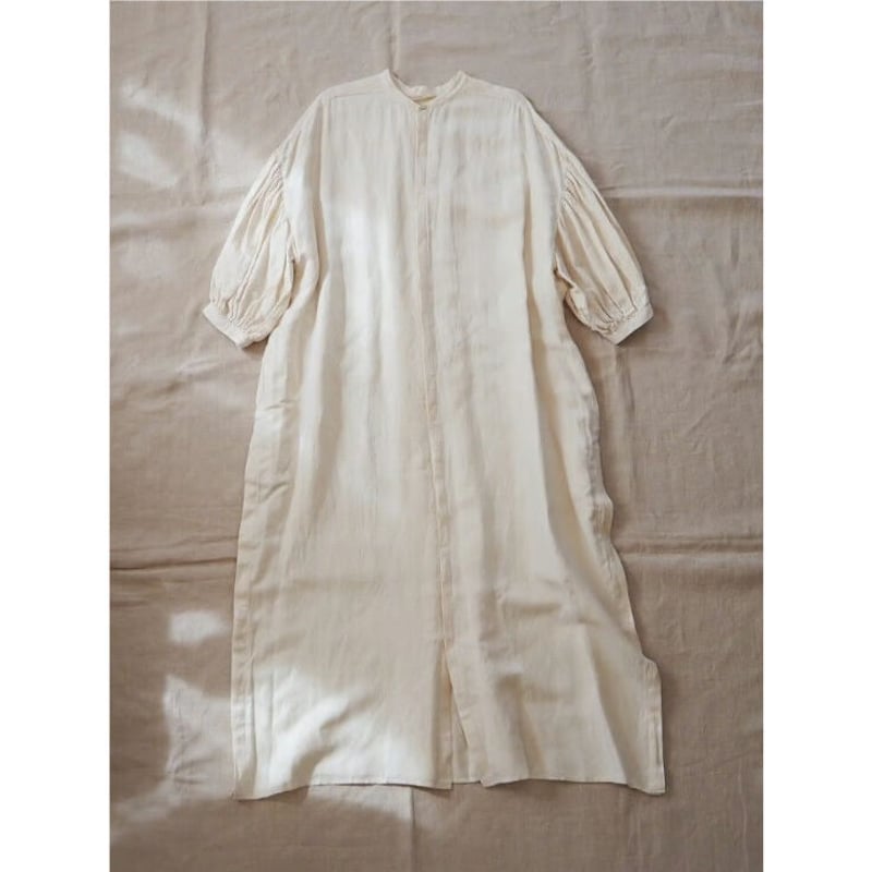 suzuki takayuki] puff-sleeve shirt dress(A241-...
