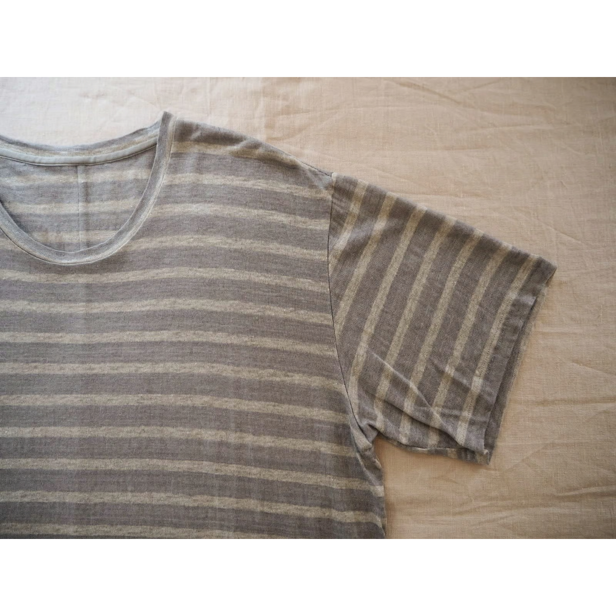 suzuki takayuki 　リネン半袖シャツ suzuki takayuki】linen t-shirt | cocuu