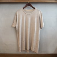 [suzuki takayuki] linen t-shirt (S262-19)