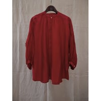 [suzuki takayuki] puff-sleeve blouse(S231-08)〇