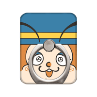【misato.】あっちこっちハッチ スマホリング：みなしごハッチコラボ
