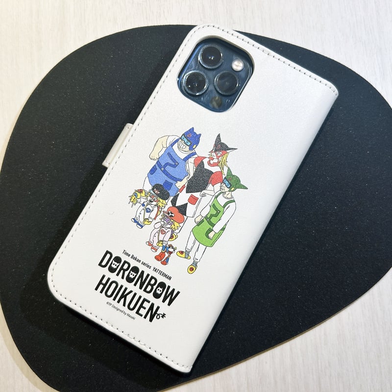 Masaki】ドロンボー保育園!! 手帳型iPhoneケース（ベルトあり