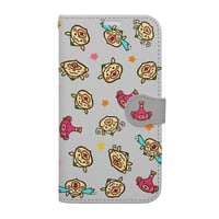 【ぽん蔵。】まいにちほのぼのハクション大魔王手帳型スマホケース