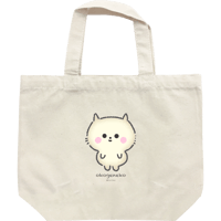 okogeneko レギュラーキャンバストートバッグ(S) ナチュラル