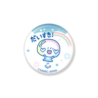 ぷくぷくあわわちゃん 75mm 缶バッジ：（OK） | FUNxFANショップ