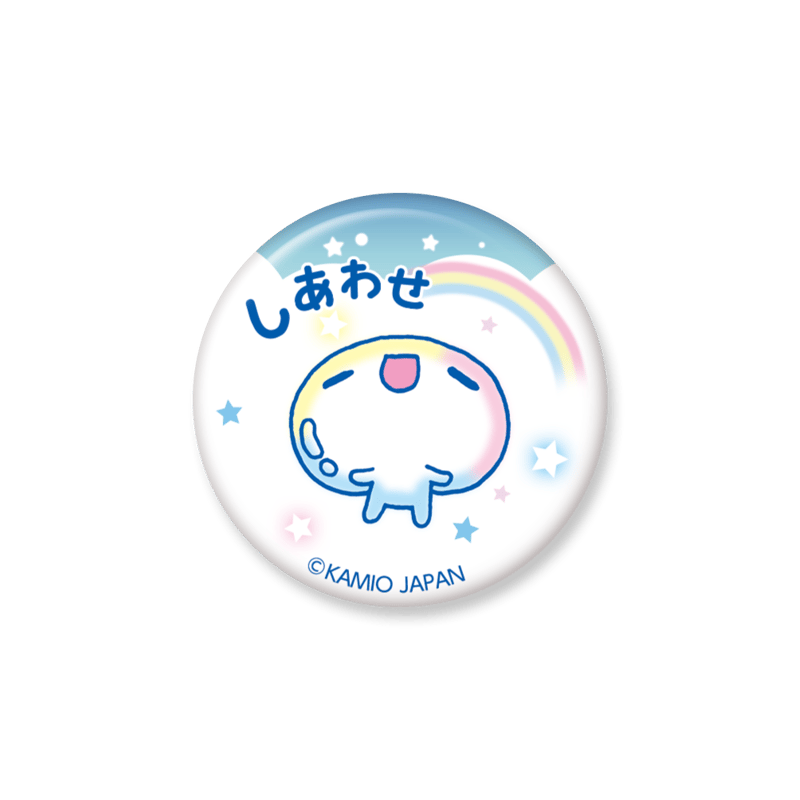 きふく様　缶バッジ ぷくぷくあわわちゃん 75mm 缶バッジ：（しあわせ） | FUNxFAN