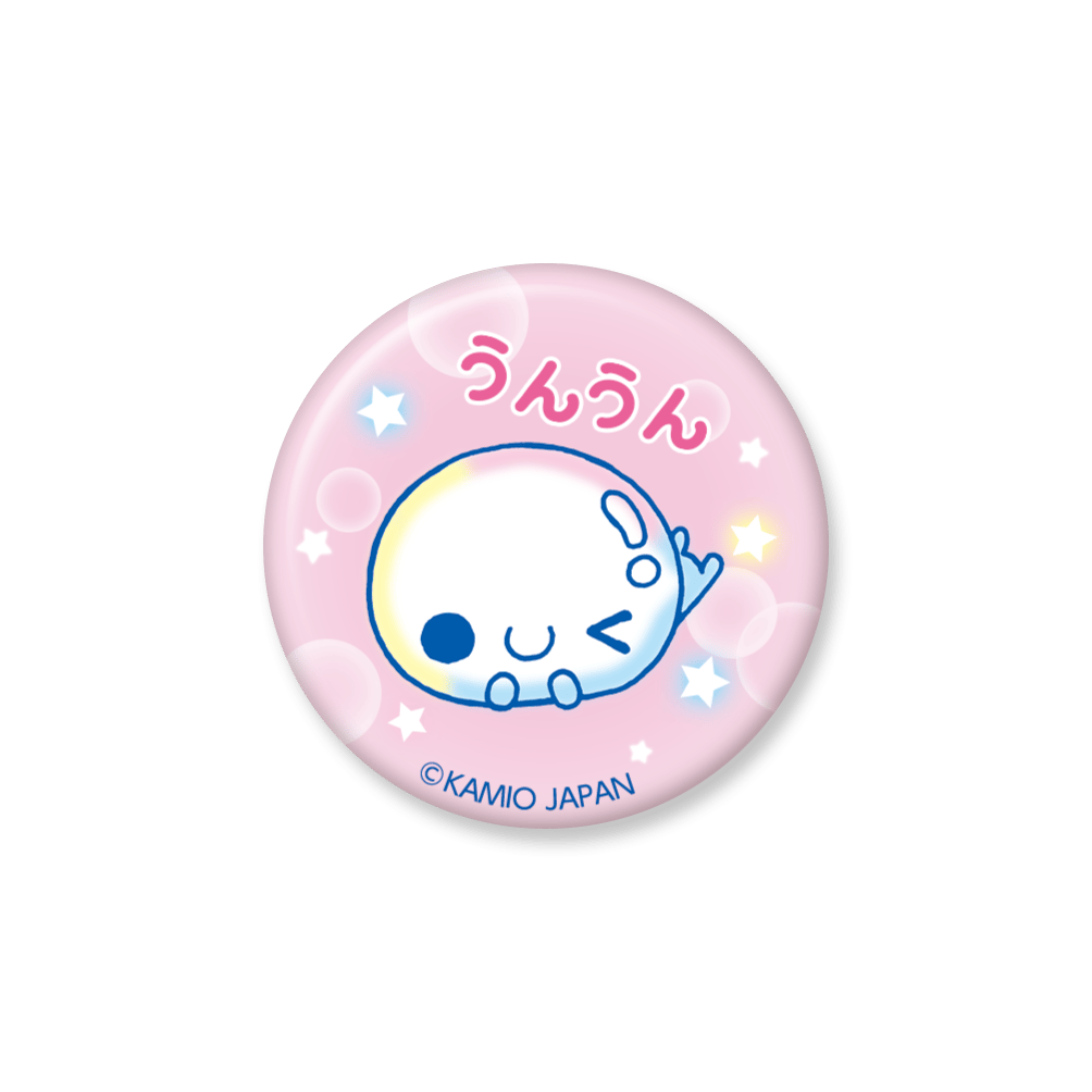 くらわん ここあくん うぇるわん缶バッジデフォ ぷくぷくあわわちゃん 75mm 缶バッジ：（うんうん） | FUNxFANショップ