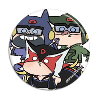 【ぐで太郎。】もちっとヤッターマン。　缶バッジⅣ