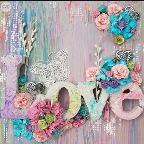 30×30 ダイヤモンドアート キット ラウンド カフェ ショップ 店 モカ 秋 30×30 ダイヤモンドアート キット ラウンド カフェ ショップ 店