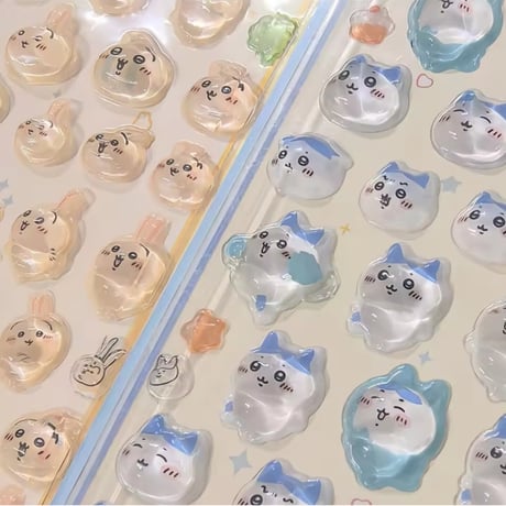 ぼんぼんドロップシール　ちいかわ　(ちいかわ×はちわれ×うさぎ)