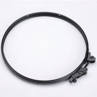 New 耐熱黒塗装断熱二重煙突150mm用　ロッキングバンド
