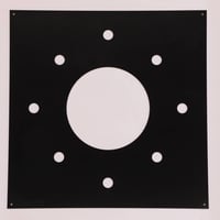 耐熱黒塗装断熱二重煙突150mm(6インチ）用 エアー・サーキュレーション・シーリング＆フロアパネル