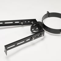 耐熱黒塗装断熱二重煙突150mm(6インチ)用 ルーフ・サポート 耐熱黒塗装断熱二重煙突150mm(6インチ)用 ルーフ・サポート