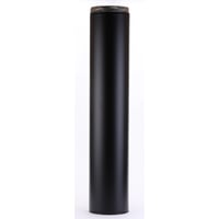 耐熱黒塗装断熱二重煙突　1000mm（150-200） ロック式