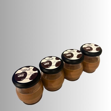 【AMAZING COFFEE×un/2UPコラボスイーツ】チョコモ〜モ〜パンナコッタ 4個セットギフトbox入り
