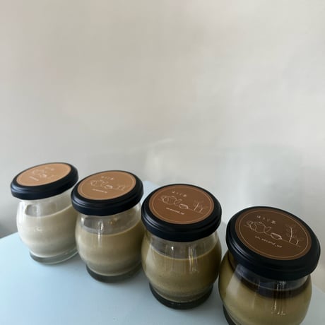 【大切な人へ贈るスイーツ】ほうじ茶パンナコッタ ／ほうじ茶濃度食べ比べセット