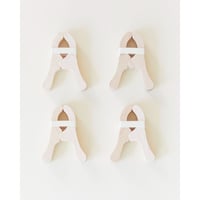 BAUSPIEL 】カラートライアングル ラージ 54pcs ※木製トレー付き