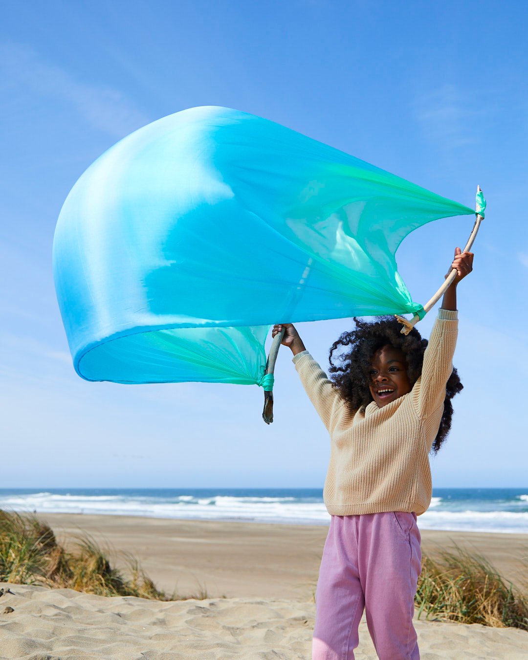 サラズシルク】Giant playsilks / Sea | METSÄ