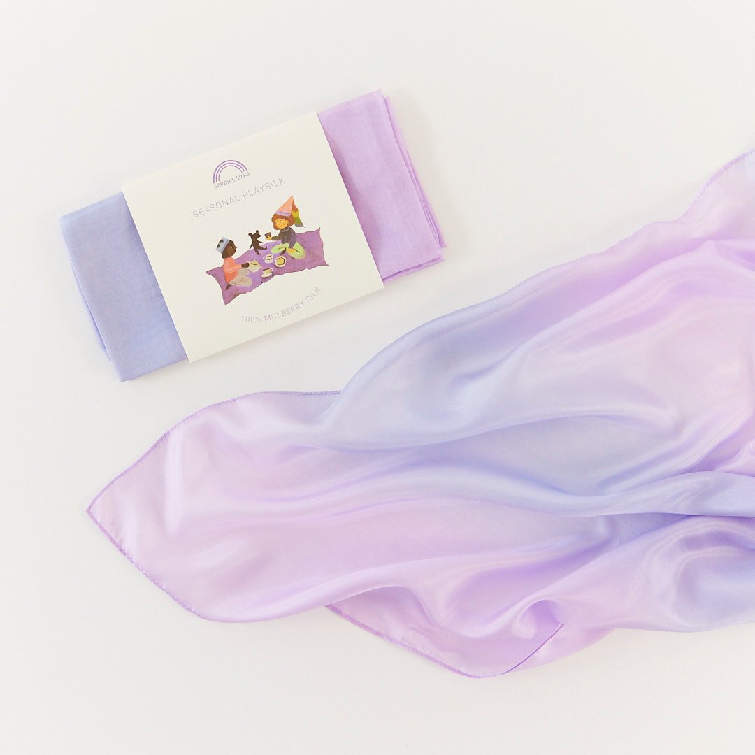 OUTLET】 【サラズシルク】Flower Power Playsilks【数量限定商品】