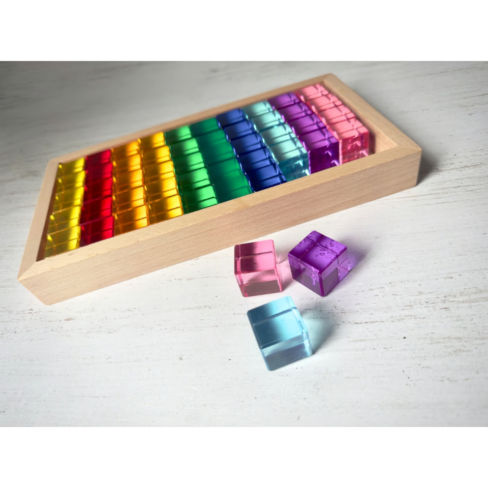 REGENBOGENLAND】虹のかけら 50pcs ※木箱付き 【メーカー取寄せ商品】