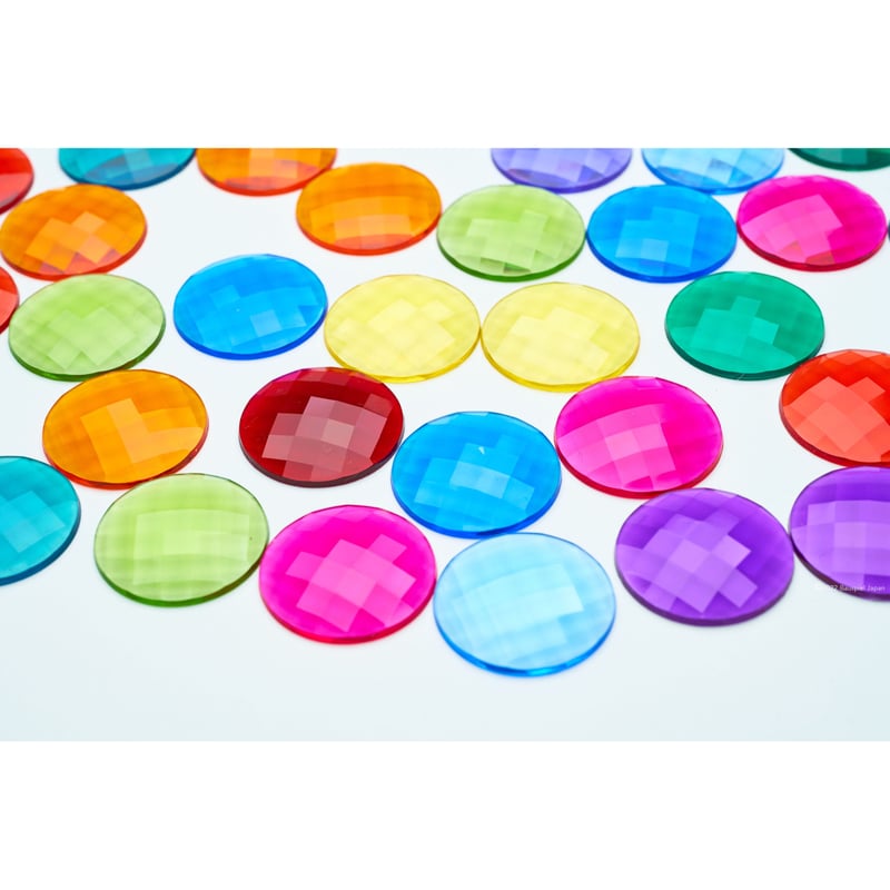 BAUSPIEL】スパークリングストーントランスパレント 60pcs