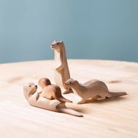 【Bumbutoys】 Otter Family SET 　※取寄せ商品