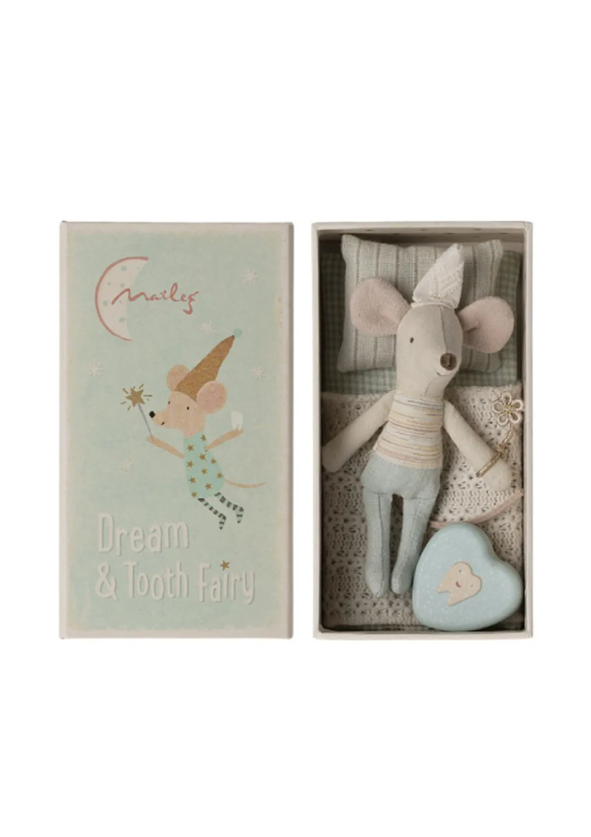 maileg】ネズミのトゥースフェアリーセット / ブルー | METSÄ