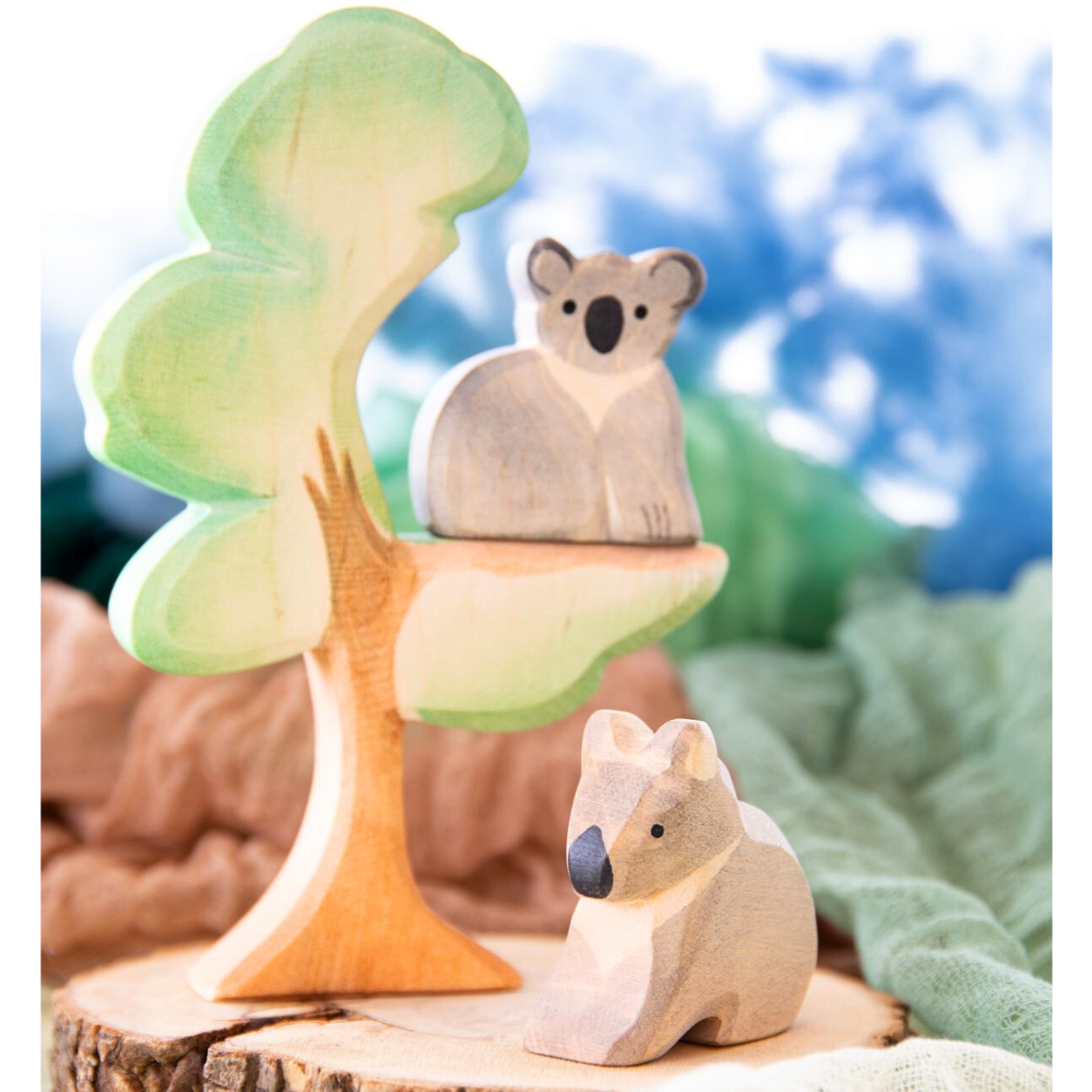 超レア　ドレクセル　ヘリテイジ　コアラ　置物　木彫り　木製　動物 超レア ドレクセル ヘリテイジ コアラ 置物 木彫り 木製 動物