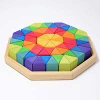 BAUSPIEL 】ルーセントキューブ 100pcs ※木製トレー付き 【在庫あり