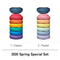 BAUSPIEL 】フェアリーテールウィンドウナチュラル 36pcs ※木箱付き