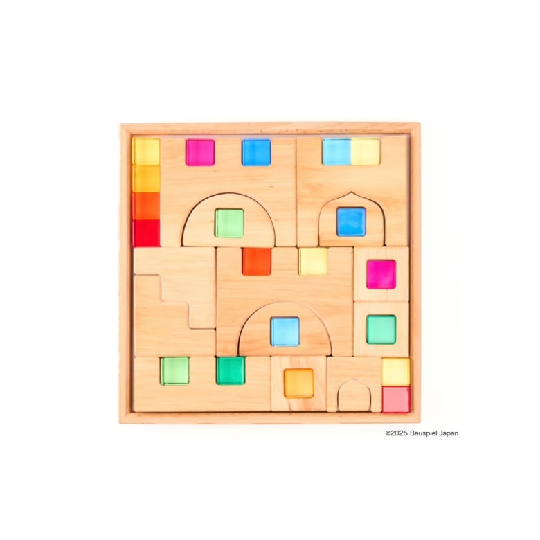 るるぶボンカレー　アミューズメント景品 BAUSPIEL 】ルーセントキャッスル ※木箱付き【初回入荷分予約