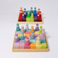 GRIMM'S】にじのキューブパステル・小・36pcs | METSÄ