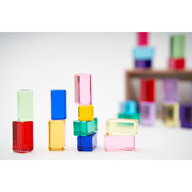 BAUSPIEL 】ルミナスブロック 24PCS ※木箱付き | METSÄ BAUSPIEL 】ルミナスブロック 24PCS ※木箱付き | METSÄ