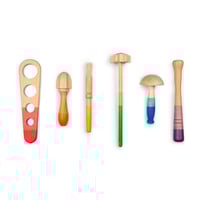 BAUSPIEL】トランスパレントキューブ ※木製トレー付き 【在庫あり