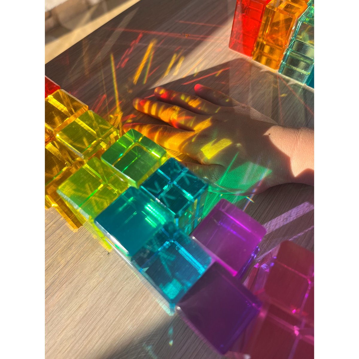 MY LITTLE CREATOR 】虹の山セット 36pcs ※木製トレー付き | ME