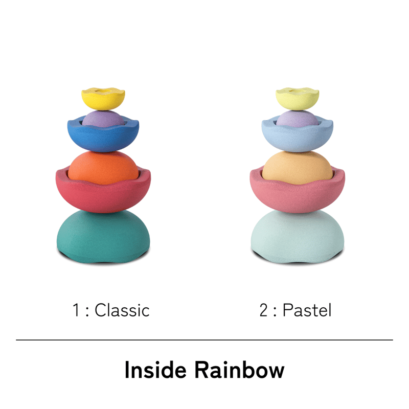 【まるい】stapelstein Stapelstein】<Original> Rainbow / 2種 | METSÄ