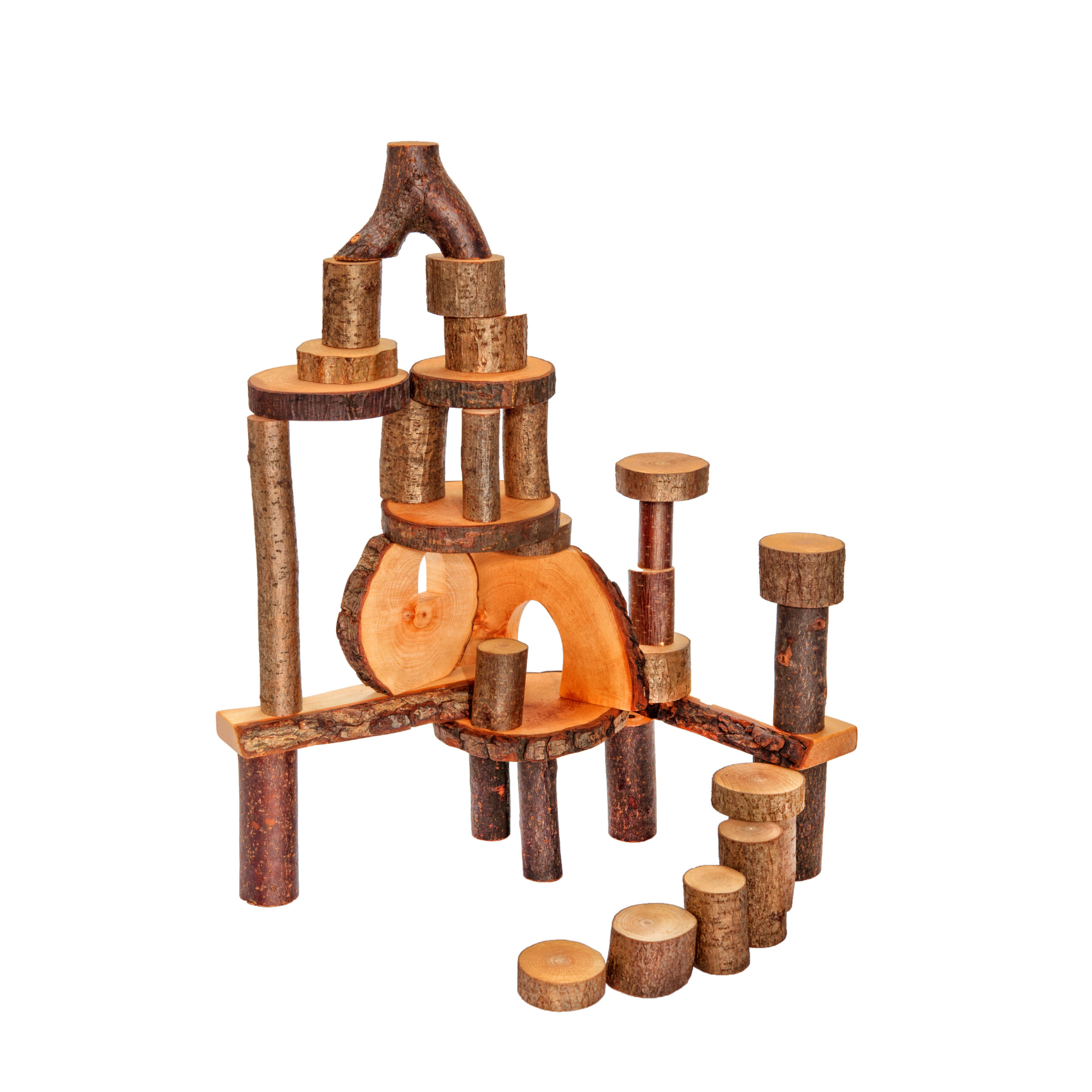 マジックウッド社 ツリーブロックス Tree Blocks 木製積み木 知育玩具 magicwood】ツリーブロックス | METSÄ
