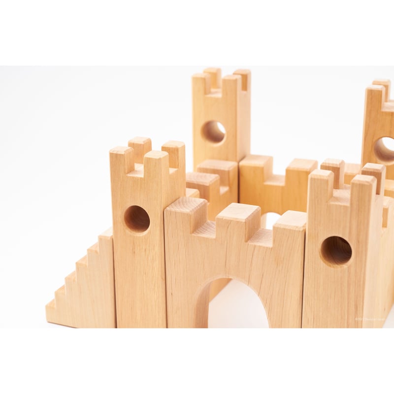 バウシュピール ナイトキャッスル 木製 城 積み木 積木 ブロック 知育玩具 バウシュピール ナイトキャッスル 木製 城 積み木 積木 ブロック
