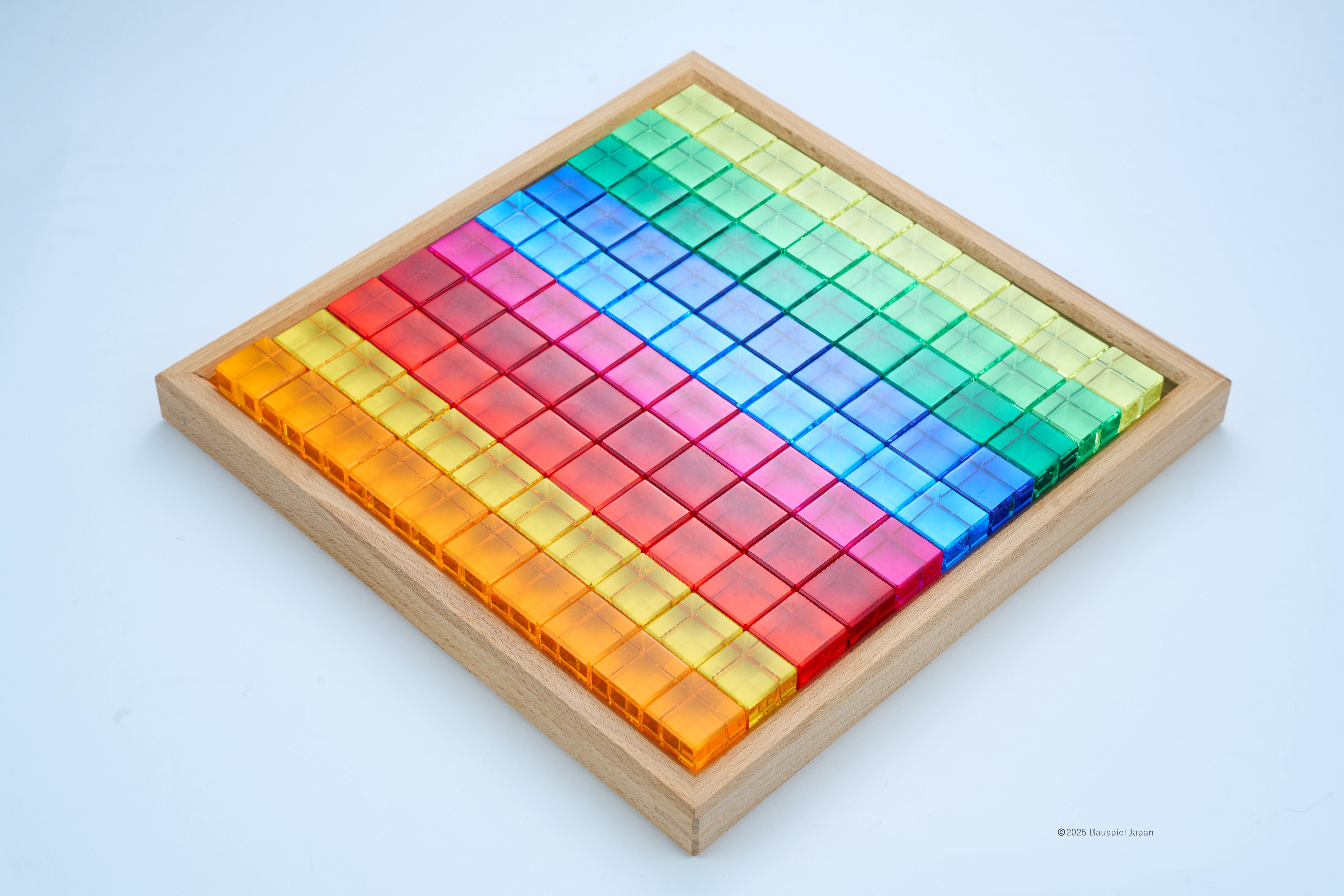 BAUSPIEL バウシュピール　ルーセントキューブ　100 PCS 木箱 original