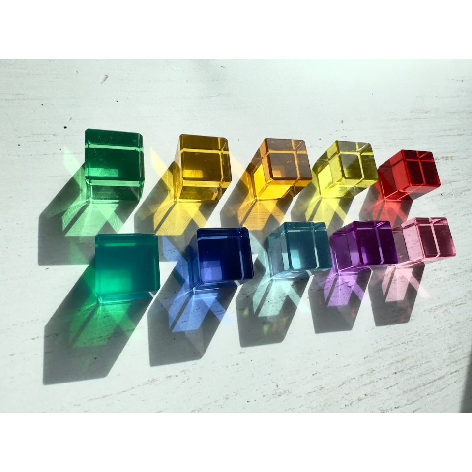 REGENBOGENLAND】虹のかけら 50pcs ※木箱付き 【メーカー取寄せ商品】