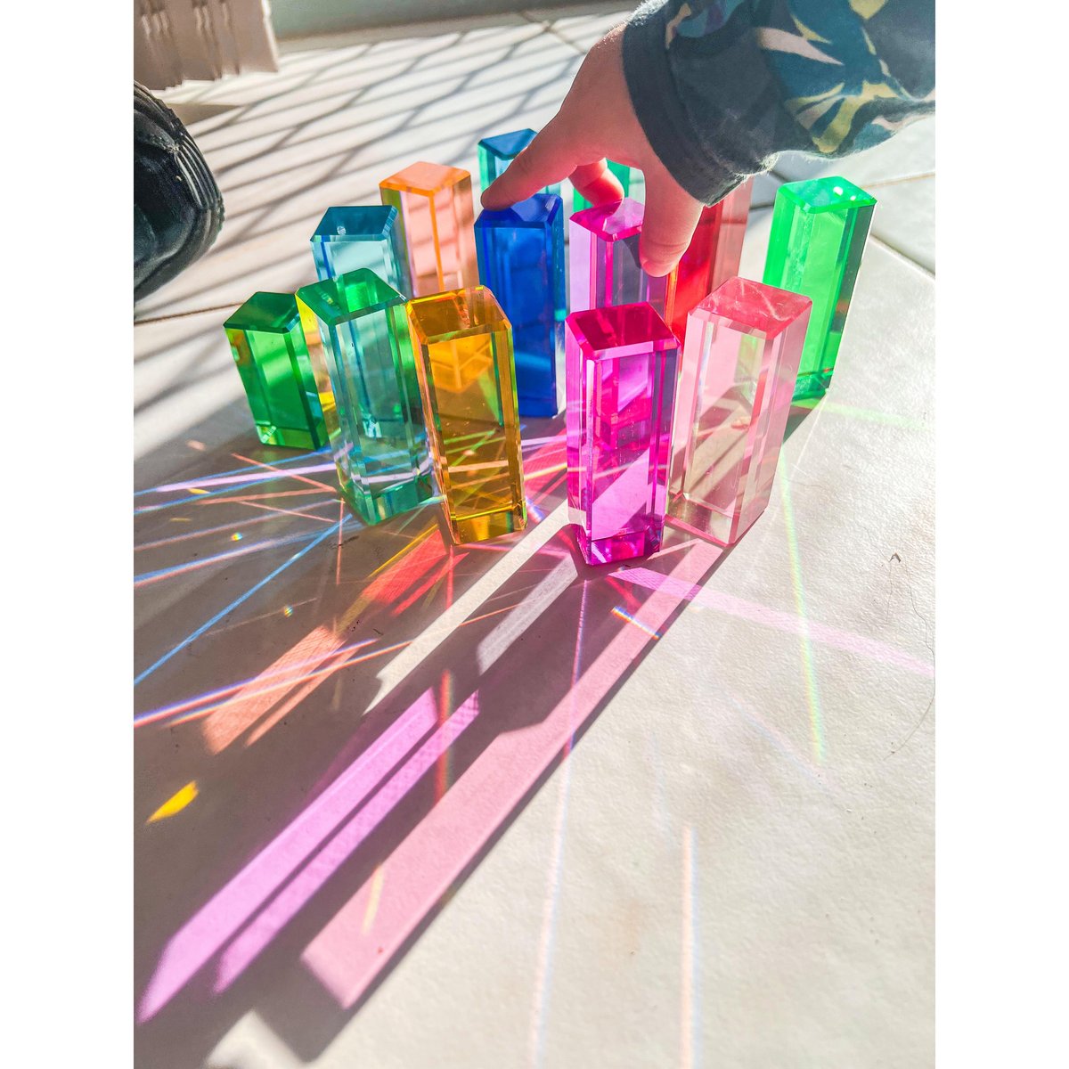 MY LITTLE CREATOR 】虹の山セット 36pcs ※木製トレー付き | ME