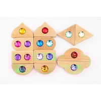 BAUSPIEL 】カラーストリート ウィズ ビューブロック ※木箱付き